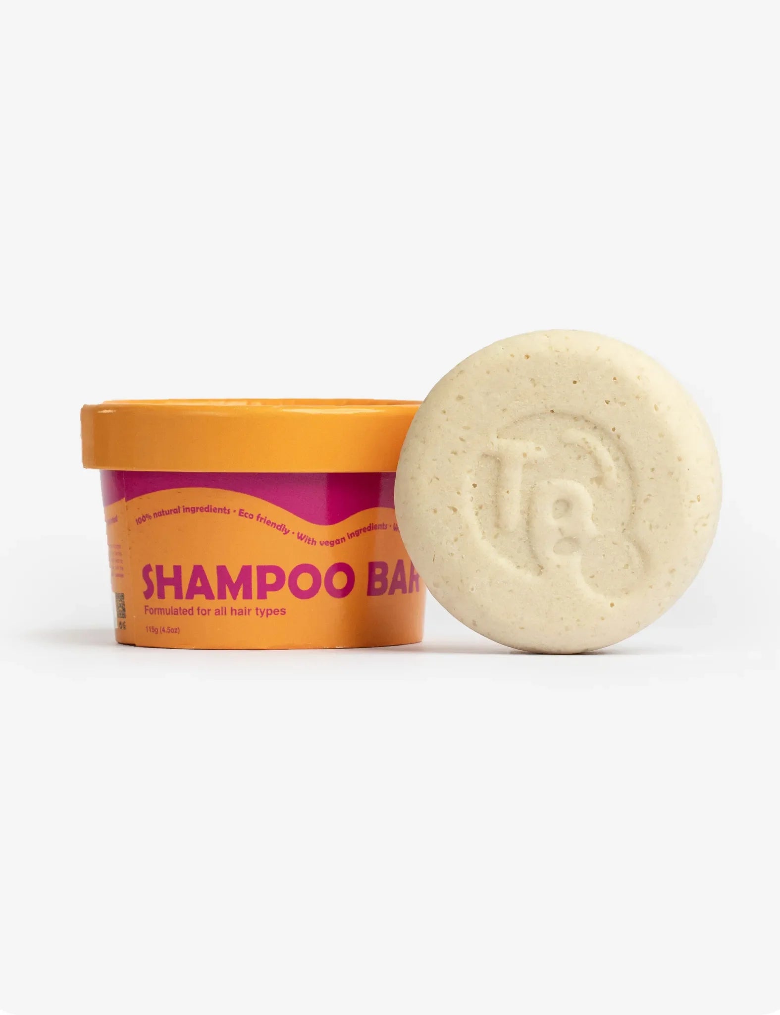 Shampoo Bar - Citrus Essential Oils & Panthenol - for Shine & Frizz Control